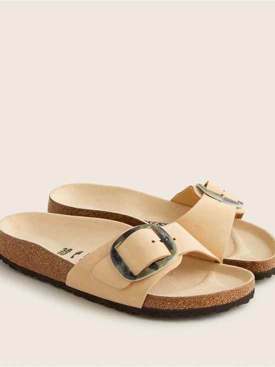 Birkenstock Shoes - Birkenstock Almond Madrid Big Buckle Nubuck 37 NIB